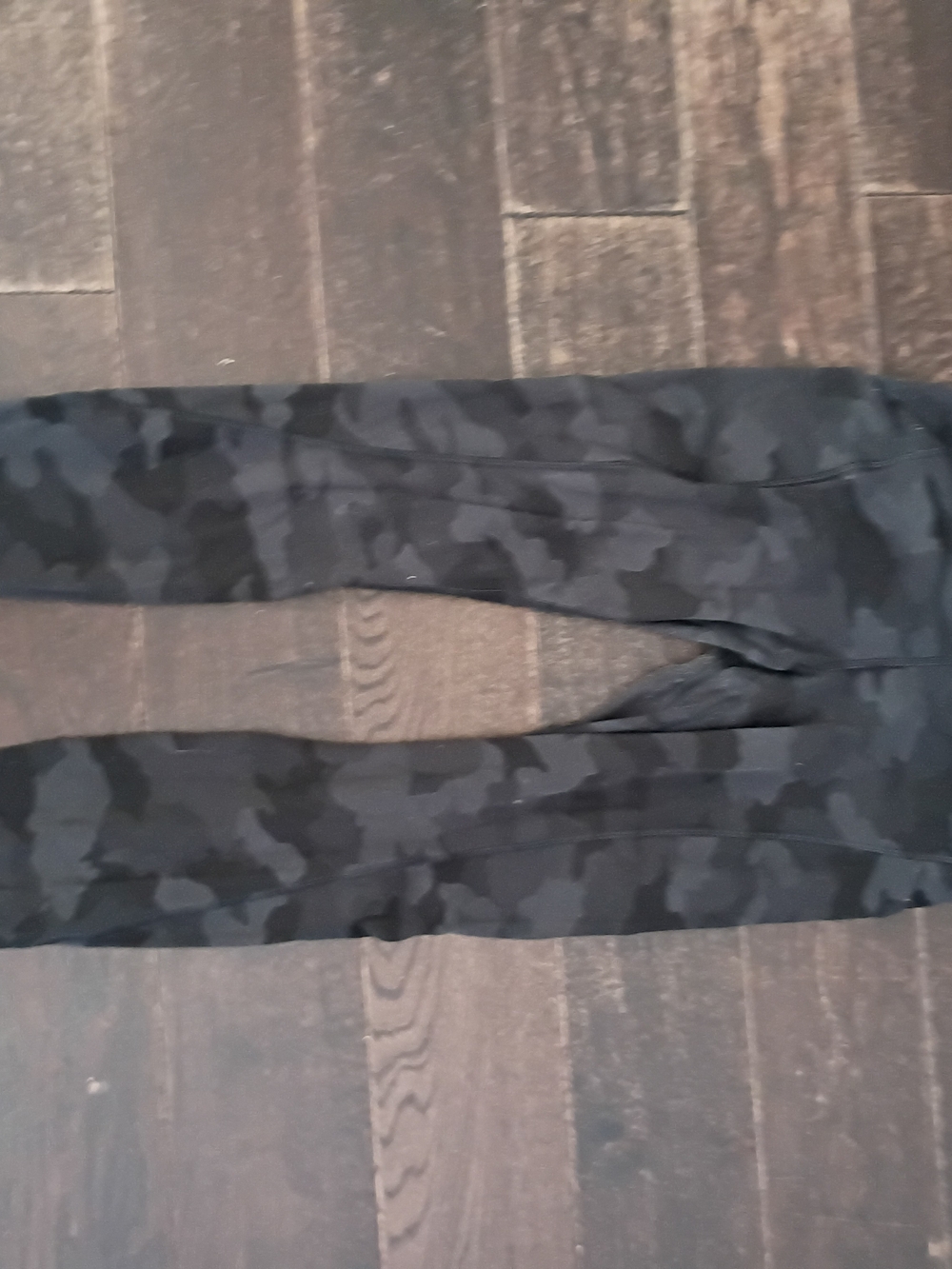 black Camo Lululemon Leggings